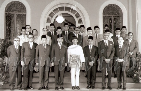 Second Prime Tun Abdul Razak's Cabinet. Tun Dr. Ismail then was the deputy Prime Minister and Home Minister